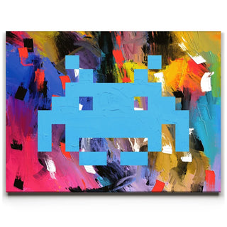 Painted Space Invader