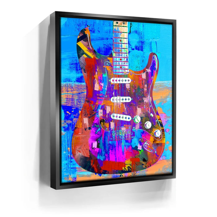 Featured image 5 for Painted Stratocaster Guitar