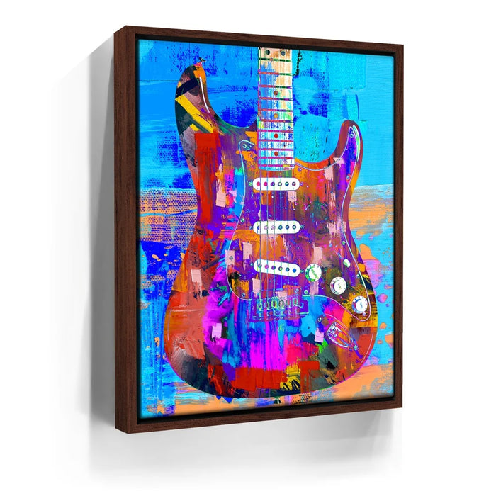 Featured image 10 for Painted Stratocaster Guitar