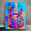 Featured image 1 for Painted Stratocaster Guitar