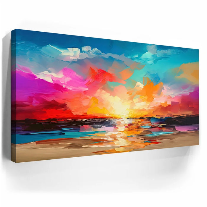 Featured image 5 for Painted Summer Ocean Sunrise