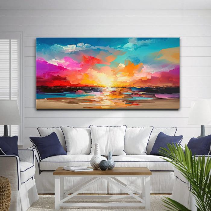 Featured image 2 for Painted Summer Ocean Sunrise