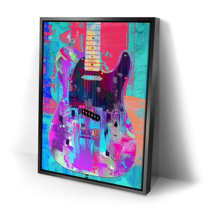 Featured image 2 for Painted Telecaster Guitar