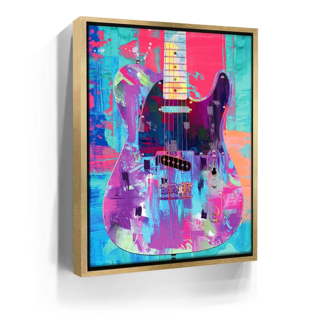 Featured image 7 for Painted Telecaster Guitar