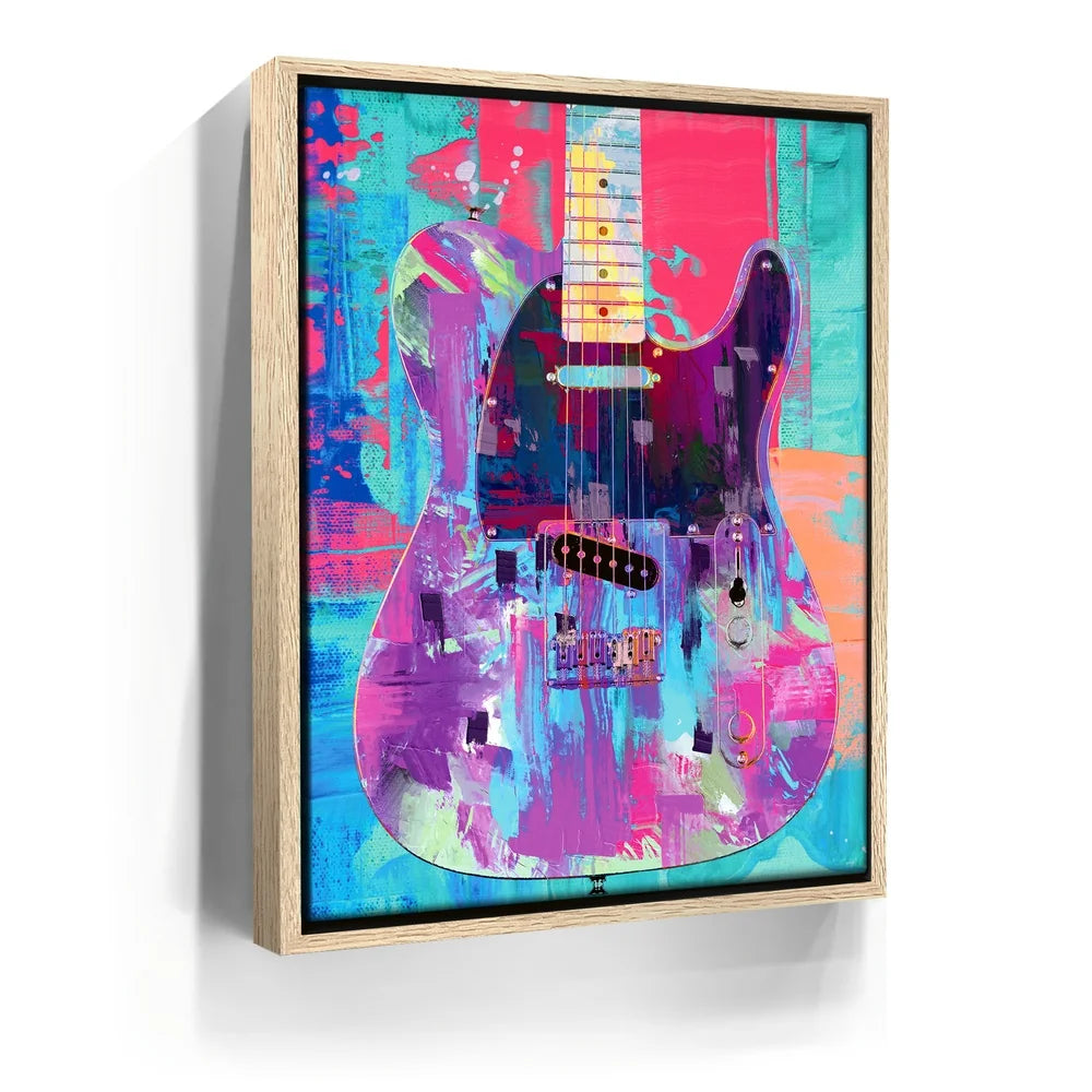 Featured image 9 for Painted Telecaster Guitar