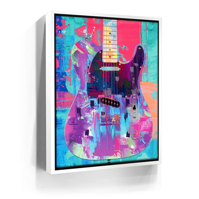 Featured image 6 for Painted Telecaster Guitar