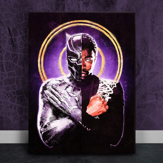 Panther & King Posters, Prints, & Visual Artwork TheGoatWallArt PORTRAIT 18x24 0.75" STANDARD