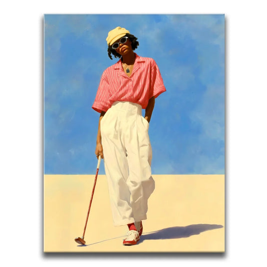 Par For The Flex Posters, Prints, & Visual Artwork TheGoatWallArt PORTRAIT 18x24 0.75" STANDARD