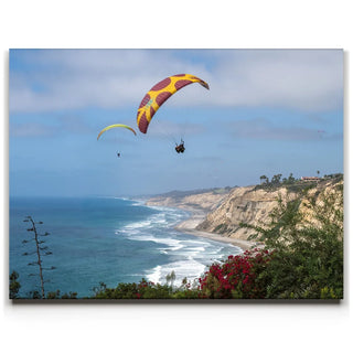 Paragliders at Torrey Pines
