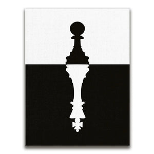 Pawns Become Kings - Black And White