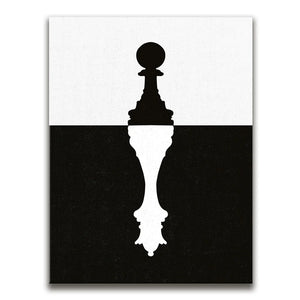 Pawns Become Queens - Black And White
