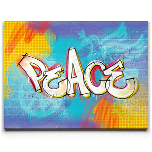 Peace - Colorful Graffiti
