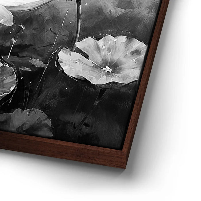 Featured image 12 for Peaceful Lotus Flower - Black and White