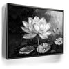 Featured image 3 for Peaceful Lotus Flower - Black and White