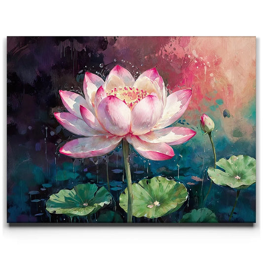 Peaceful Lotus Flower