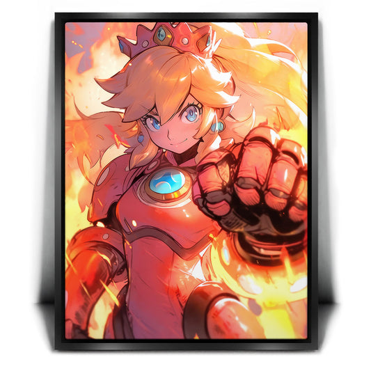 Peachroid Posters, Prints, & Visual Artwork TheGoatWallArt PORTRAIT 18x24 1.70" BLACK FRAME