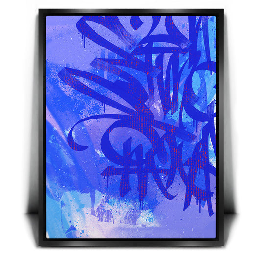 Periwinkle - Calligraphy Posters, Prints, & Visual Artwork TheGoatWallArt