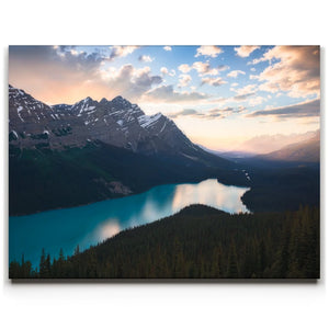 Peyto Lake Sunset - Alberta, Canada