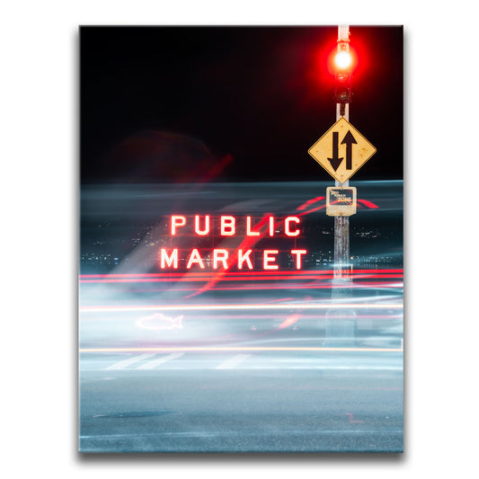 Pikes Place Posters, Prints, & Visual Artwork TheGoatWallArt PORTRAIT 18x24 0.75" STANDARD