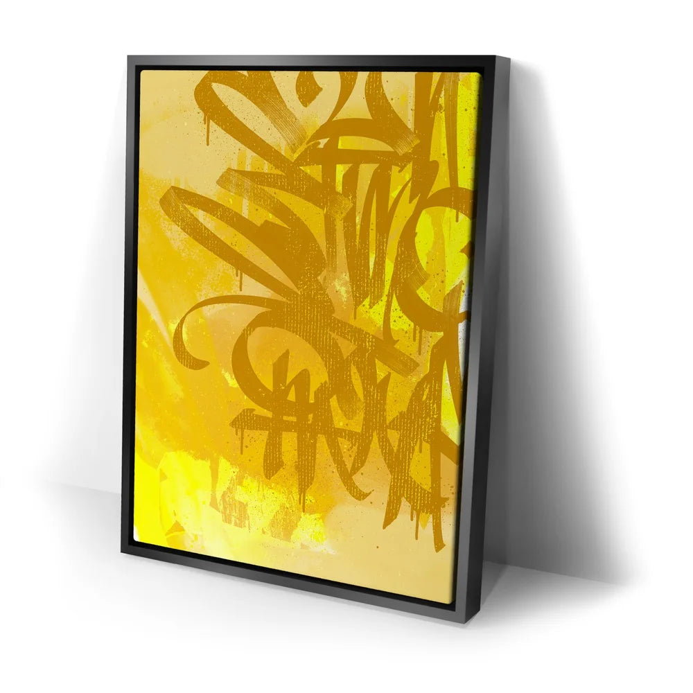 Featured image 2 for Pineapple Yellow - Calligraphy