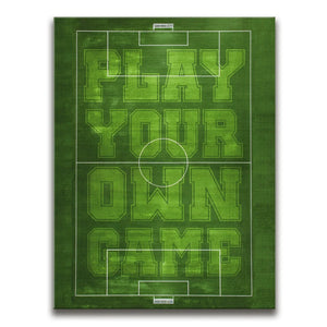 Play Your Own Game - Soccer - Vertical