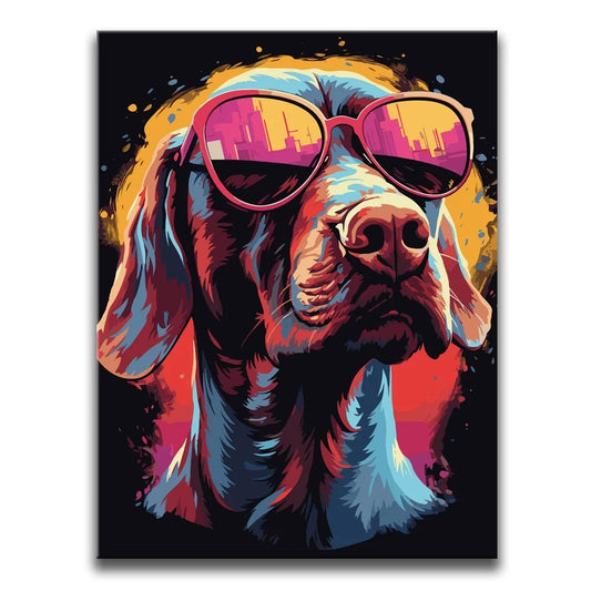 Pointer Rockstar Posters, Prints, & Visual Artwork TheGoatWallArt PORTRAIT 18x24 0.75" STANDARD
