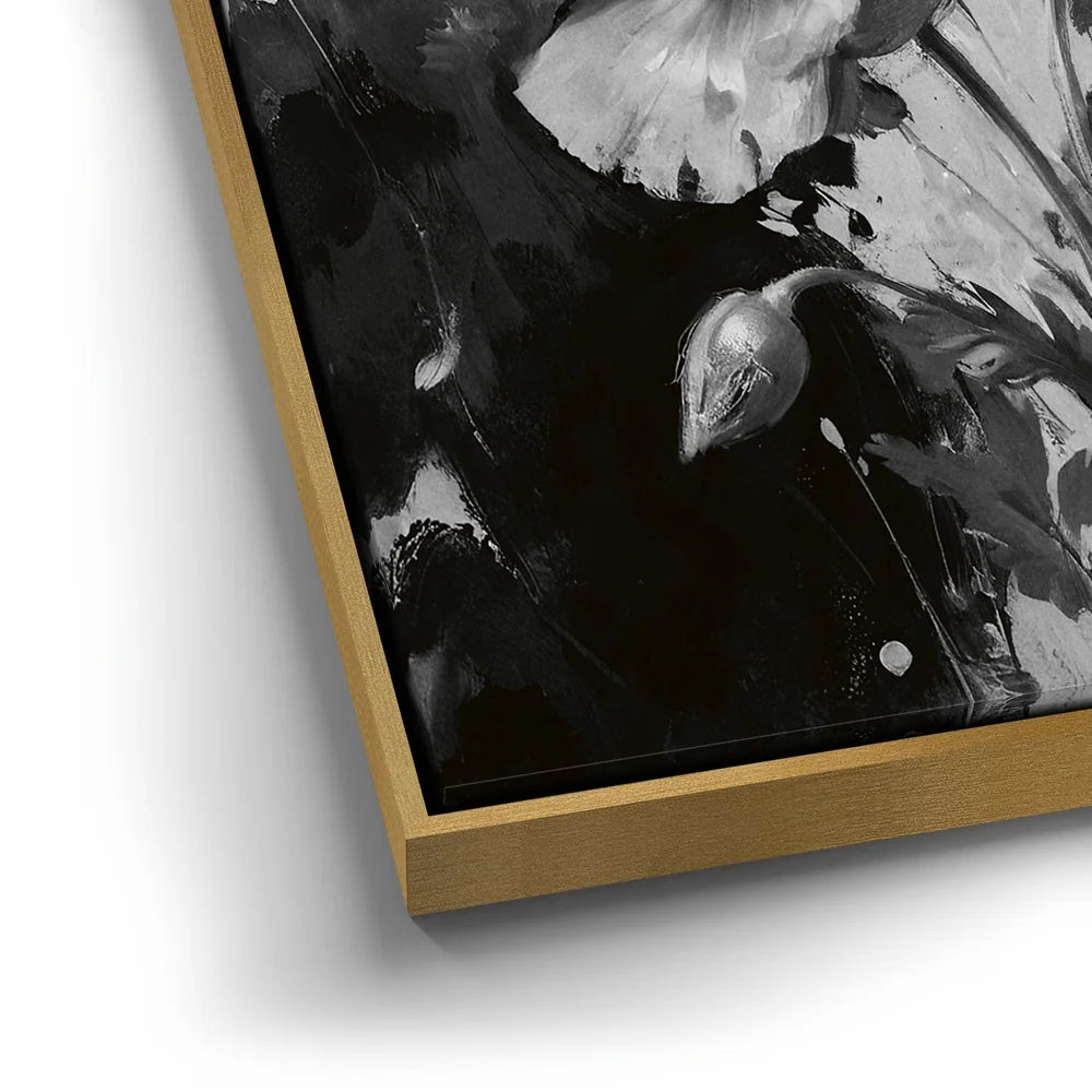 Featured image 12 for Poppy Flowers I - Black and White