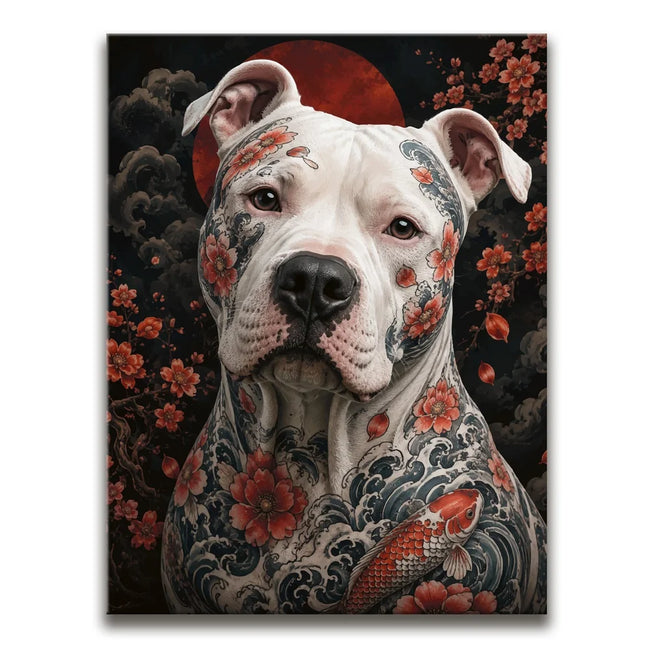 Featured image 1 for Porcelain Japanese Pit bull