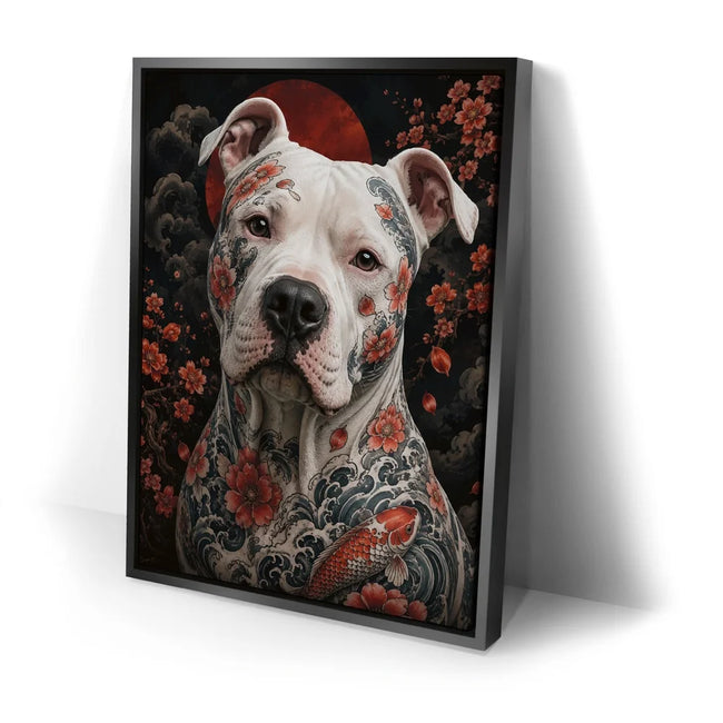 Featured image 2 for Porcelain Japanese Pit bull