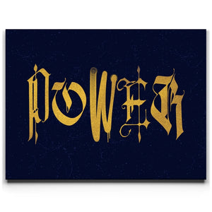 Power - Typography