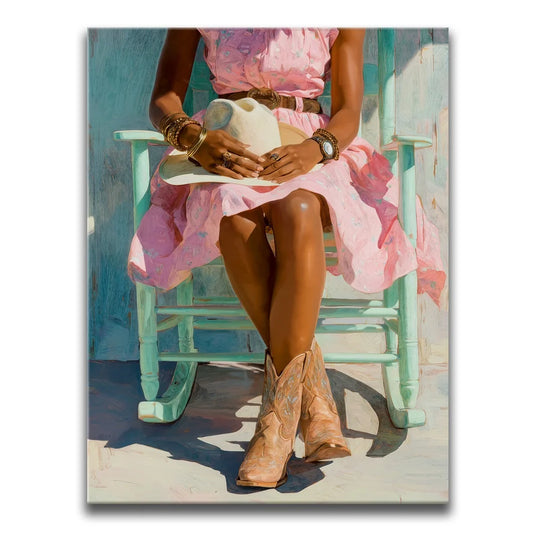 Prairie Lace & Lemonade Posters, Prints, & Visual Artwork TheGoatWallArt PORTRAIT 18x24 0.75" STANDARD