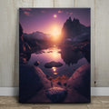Featured image 1 for Purple Mountain Sunset