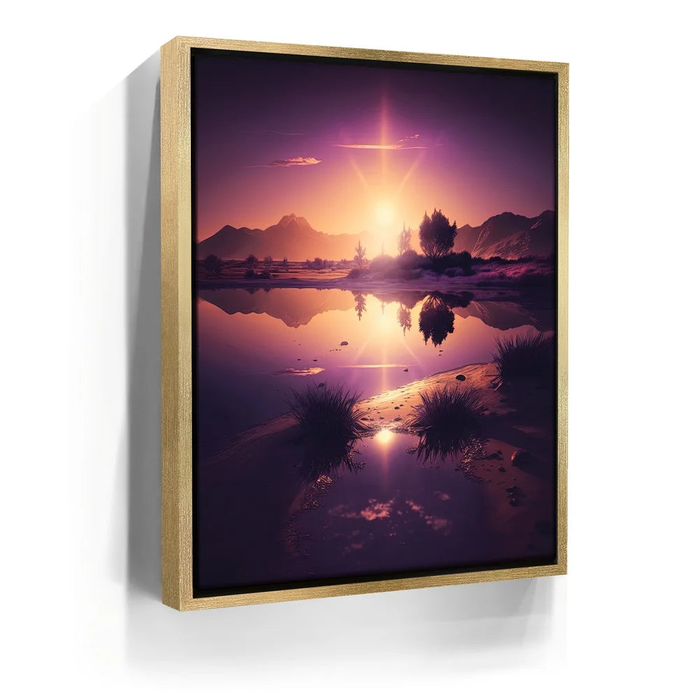 Featured image 7 for Purple Valley Sunset