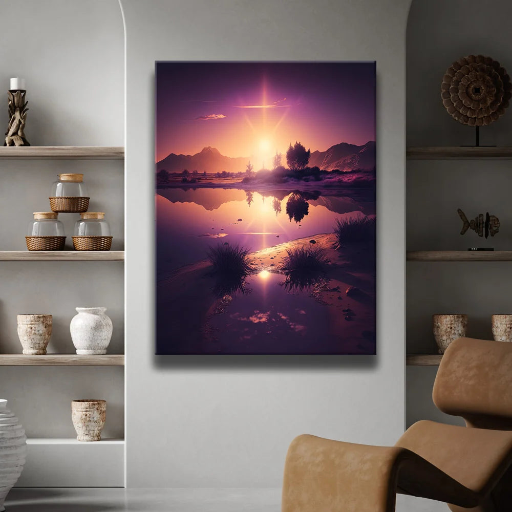Featured image 2 for Purple Valley Sunset