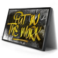 Thumbnail image 2 for Put In The Work Calligraphy - Gold Text