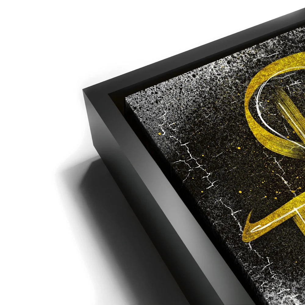 Featured image 11 for Put In The Work Calligraphy - Gold Text