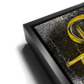 Thumbnail image 11 for Put In The Work Calligraphy - Gold Text