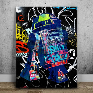 R2-D2 Graffiti Canvas Set