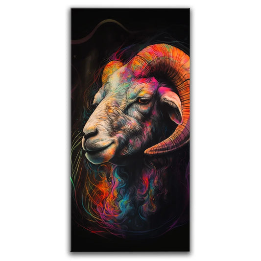 Radiant And Majestic Posters, Prints, & Visual Artwork TheGoatWallArt PORTRAIT - TALL 15x30 0.75" STANDARD