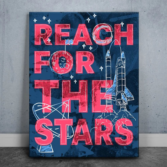 Reach For The Stars - Sketch Posters, Prints, & Visual Artwork TheGoatWallArt PORTRAIT 18x24 0.75" STANDARD