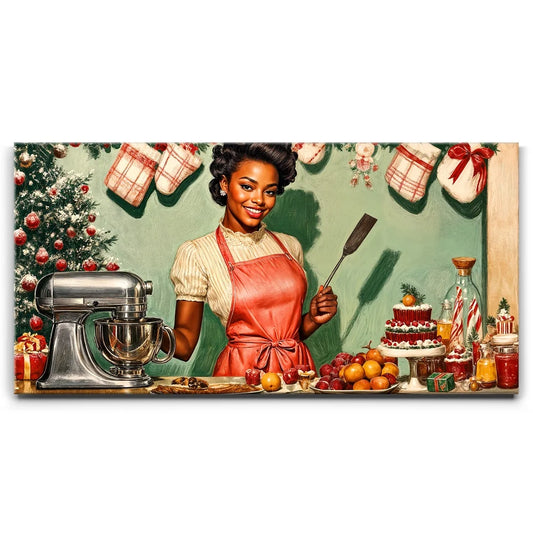 Recipe For Joy Posters, Prints, & Visual Artwork TheGoatWallArt LANDSCAPE - WIDE 30x15 0.75" STANDARD