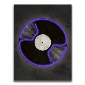 Record - Neon Style