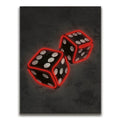 Featured image 1 for Red Dice - Neon Style