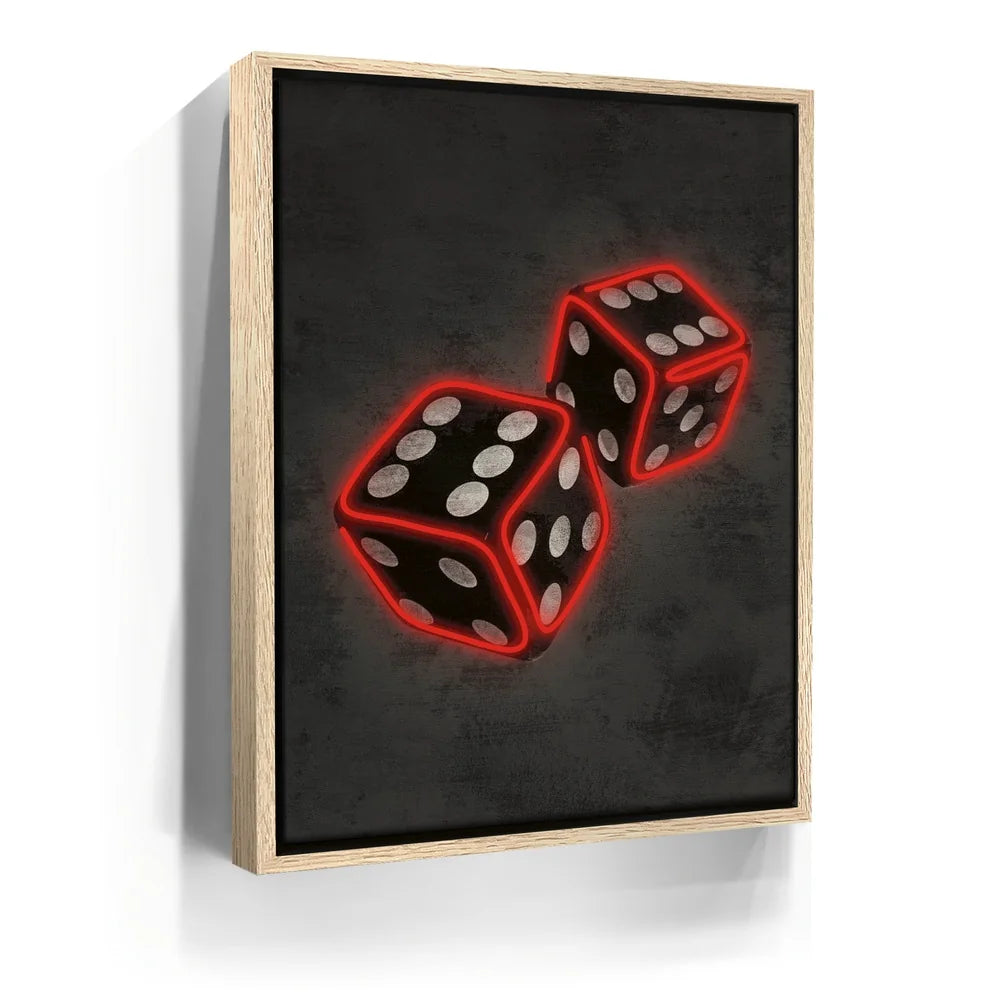Featured image 9 for Red Dice - Neon Style