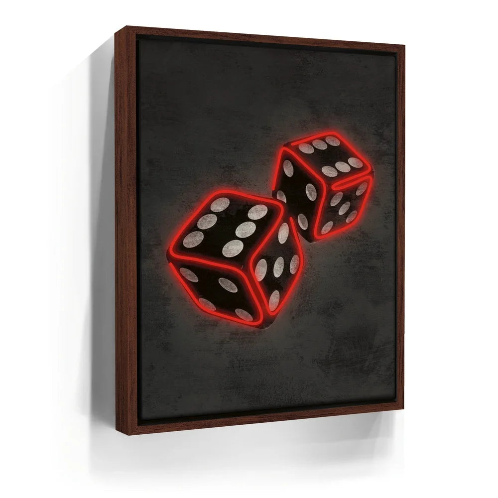 Featured image 10 for Red Dice - Neon Style