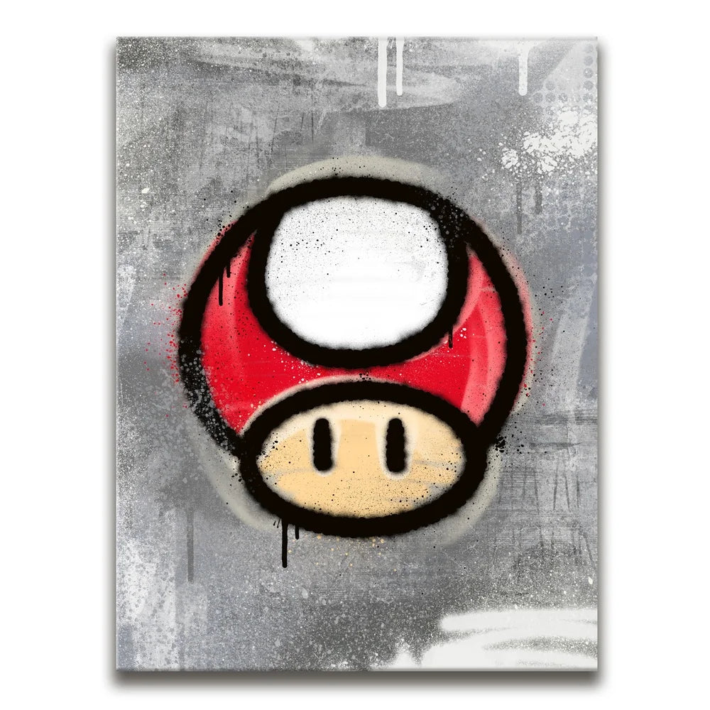 Featured image 1 for Red Mushroom - Graffiti