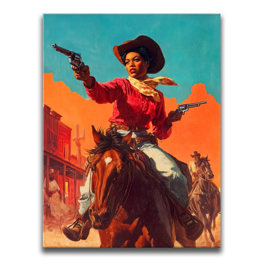 Red Sky Vengeance Posters, Prints, & Visual Artwork TheGoatWallArt PORTRAIT 18x24 0.75" STANDARD