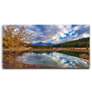 Reflective Cascade Ponds Banff, Canada
