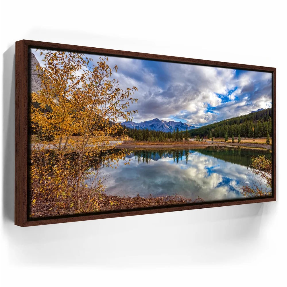 Featured image 10 for Reflective Cascade Ponds Banff, Canada