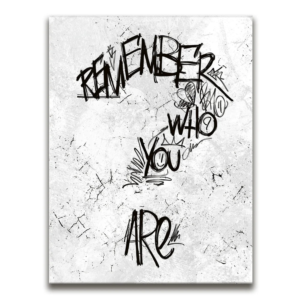 Featured image 1 for Remember Who You Are - B&W
